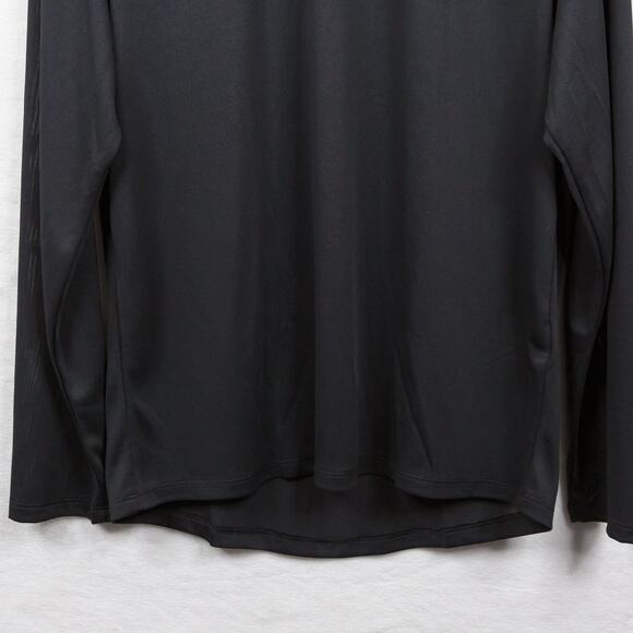 UNDER ARMOUR UA Tech 2.0 Crew Neck Long Sleeve Training Shirt Black Mens M NWT - Picture 10 of 10